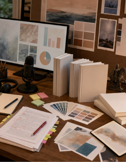 Book writing and publishing services